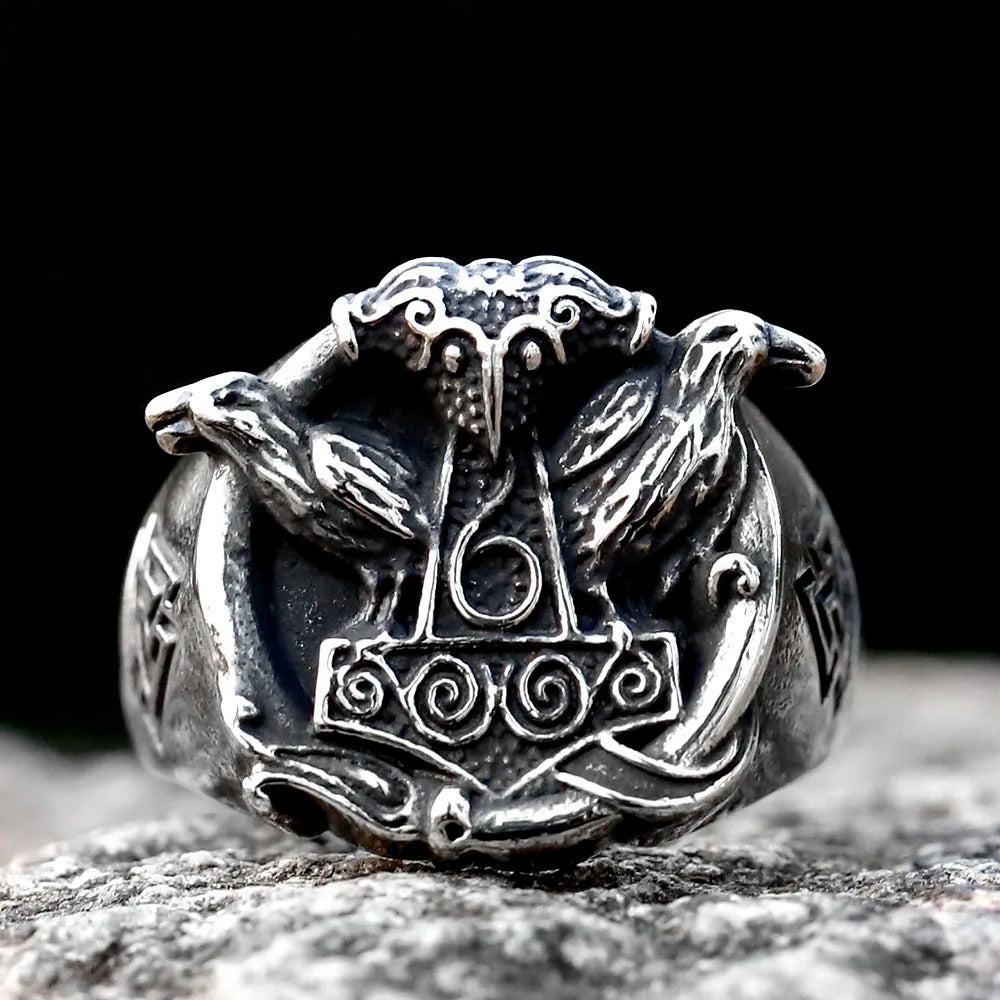 Mjölnir and Raven Ring