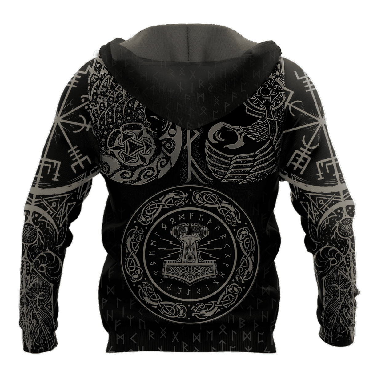 Vikings Thor's Hammer Hoodie
