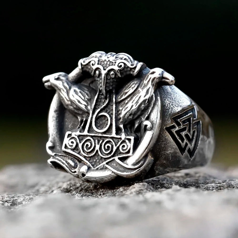 Mjölnir and Raven Ring