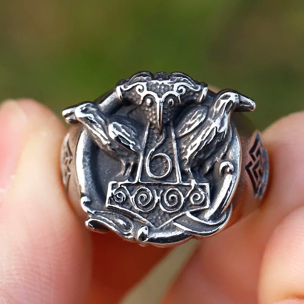 Mjölnir and Raven Ring