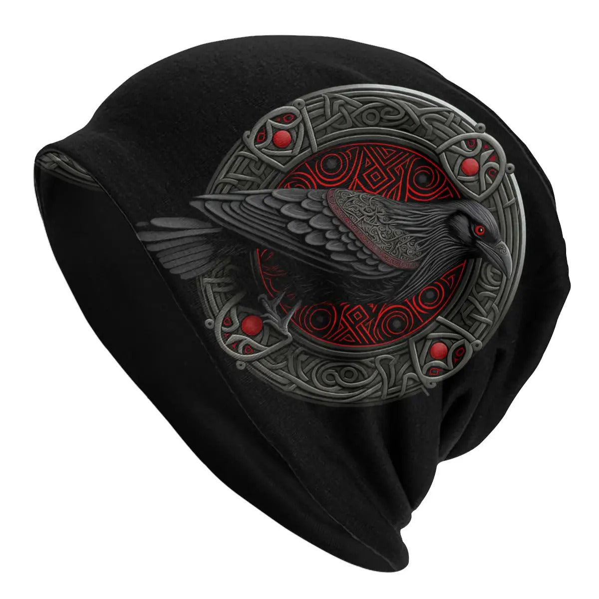 Viking Black Raven Cap