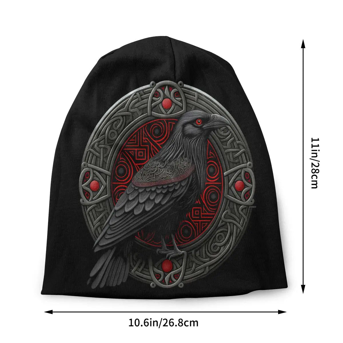 Viking Black Raven Cap