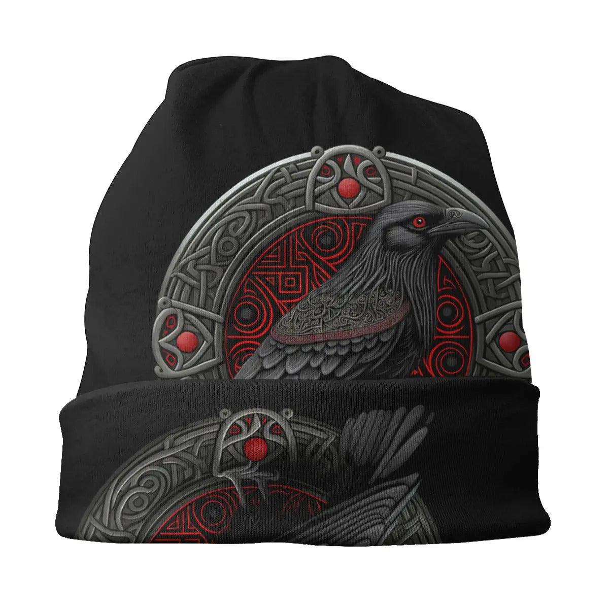 Viking Black Raven Cap