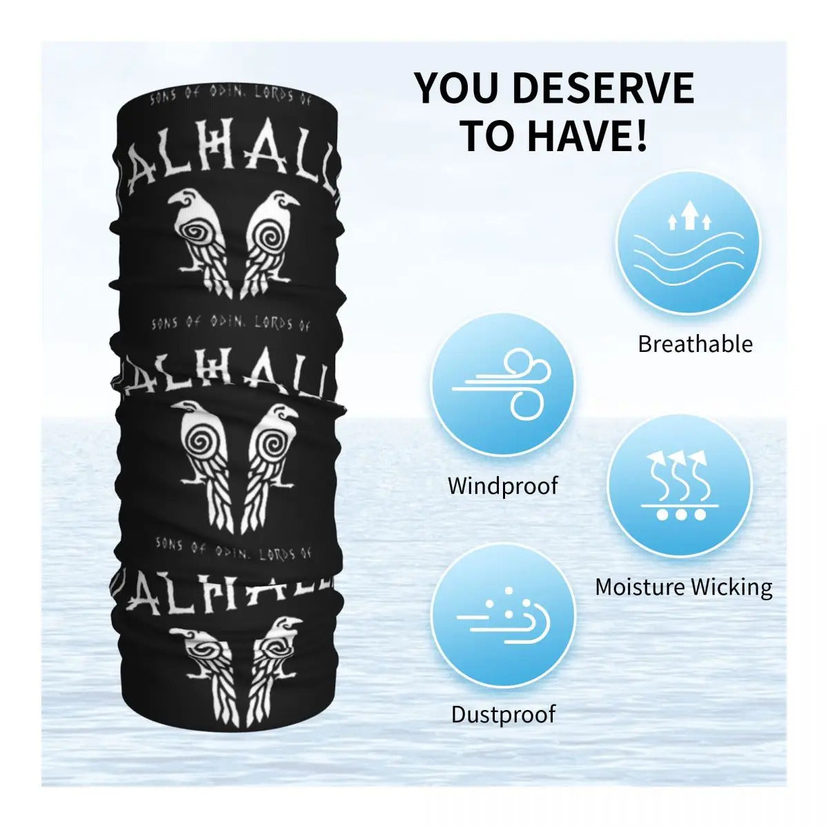 Sons of Odin Lords Of Valhalla Scarf