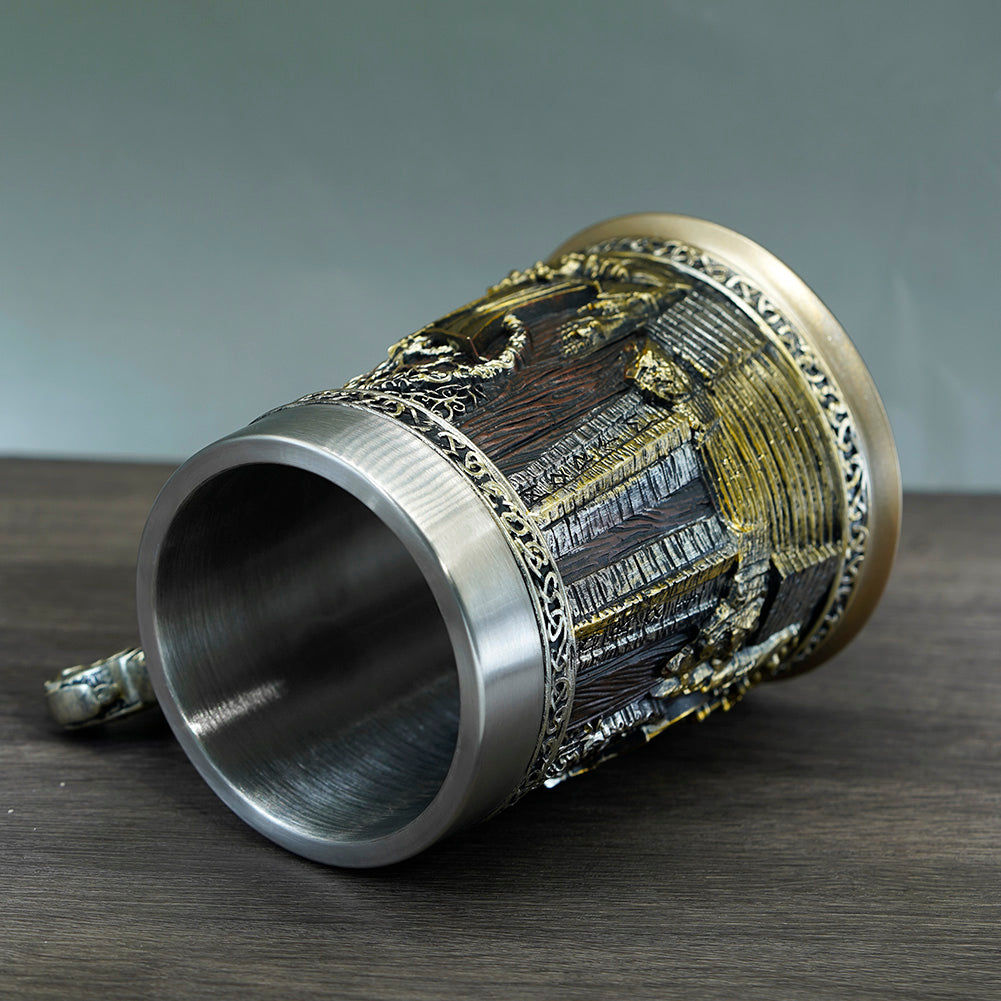 Viking Ship Valhalla Mug
