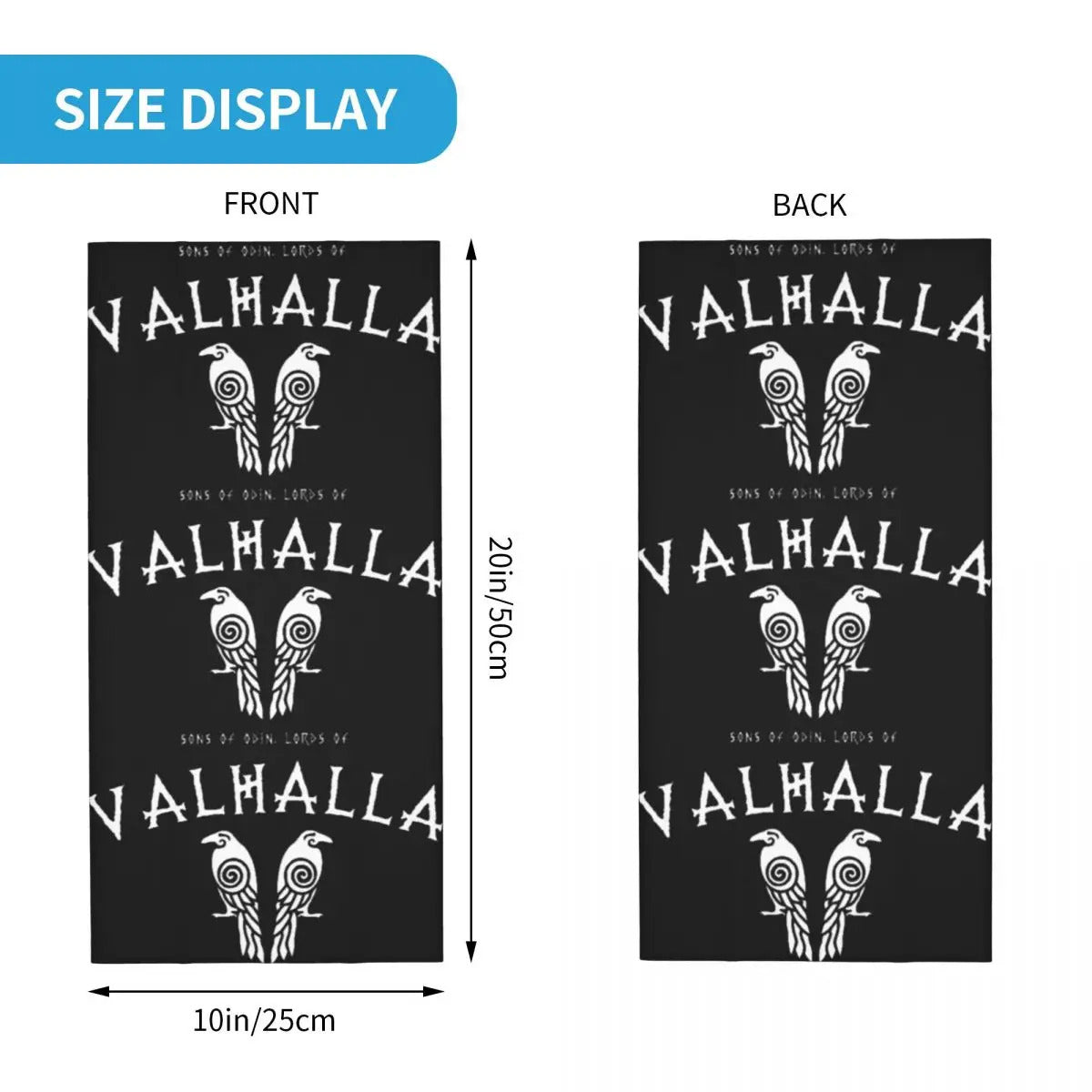 Sons of Odin Lords Of Valhalla Scarf