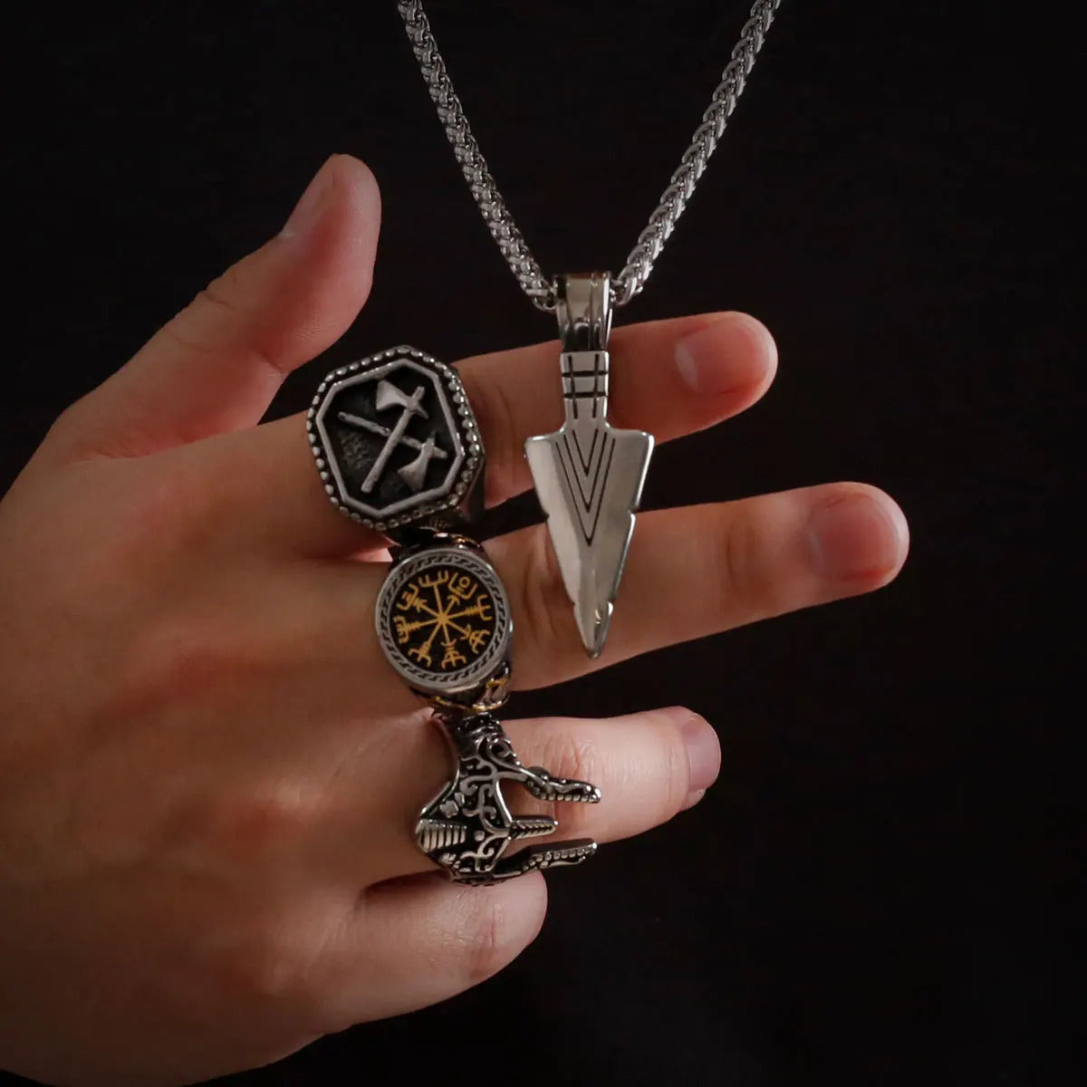 Viking Spear Necklace
