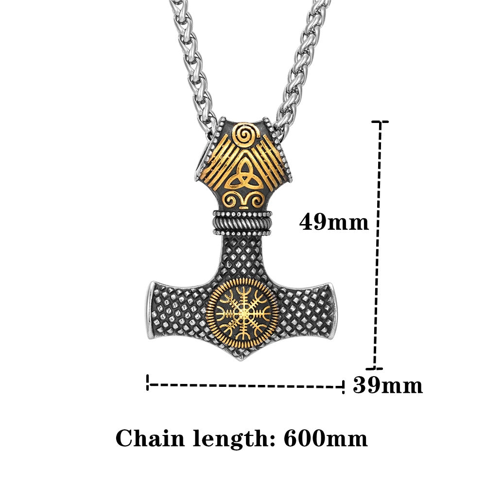 Thor's Hammer Mjölnir Necklace