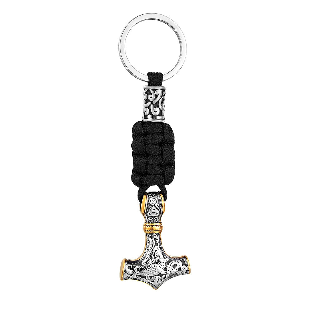 Vikings Thor's Hammer Keychain