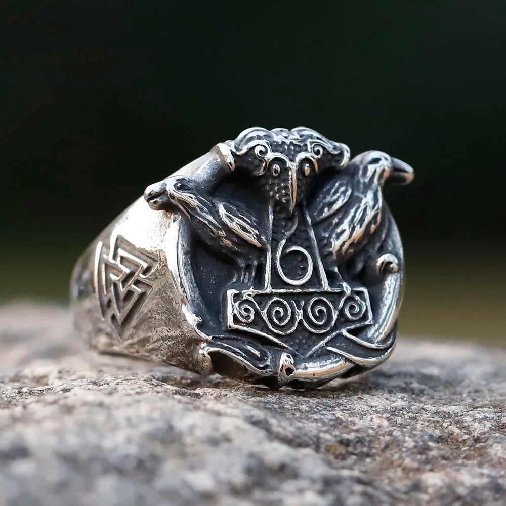 Mjölnir and Raven Ring