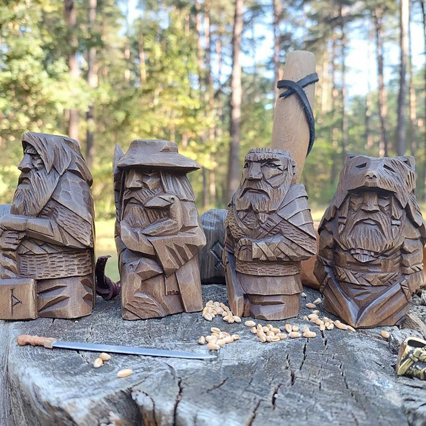 Norse Gods Statues