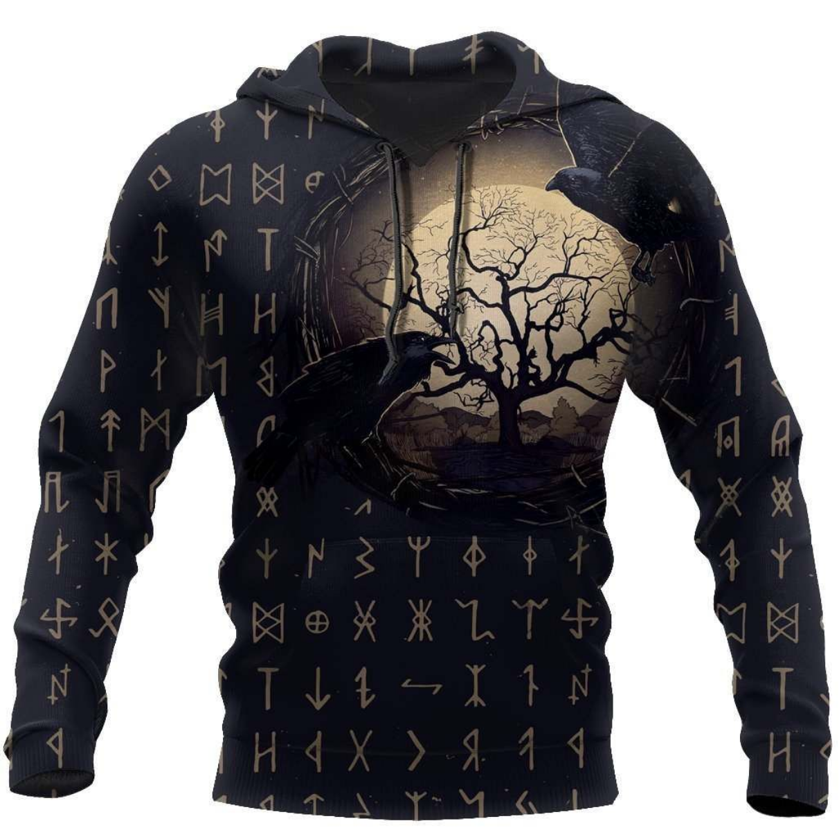Vikings Raven Hoodies