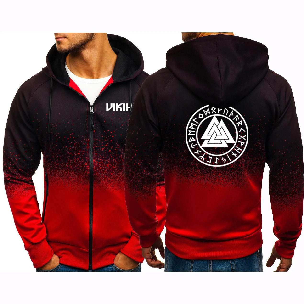 Viking Valknut Hooded Sweatshirts