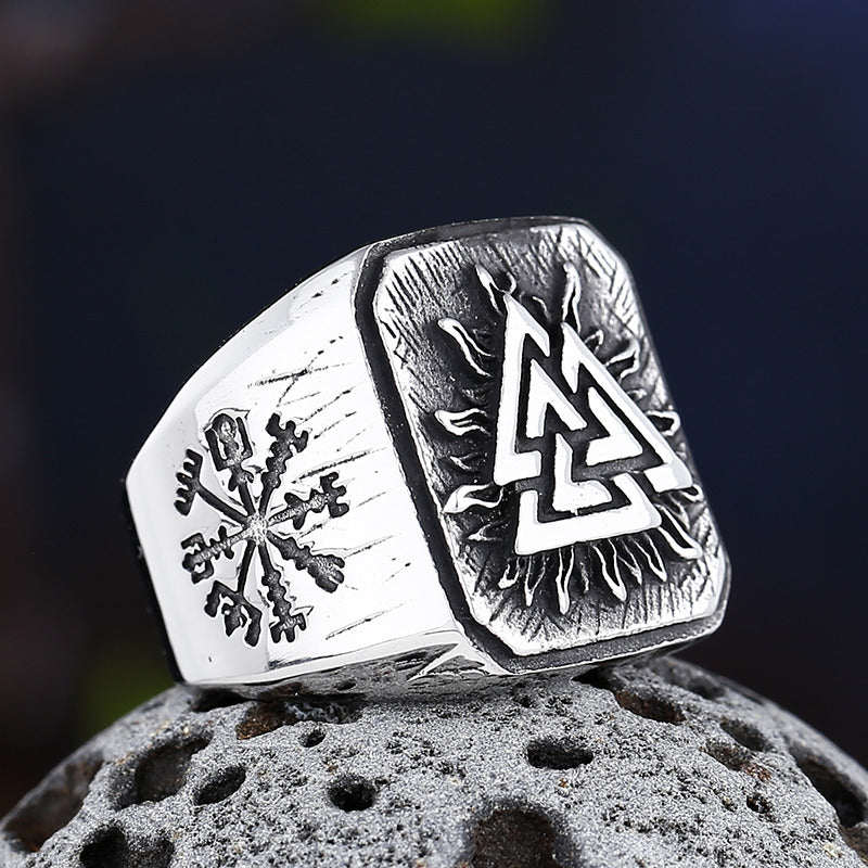Viking Symbols Ring