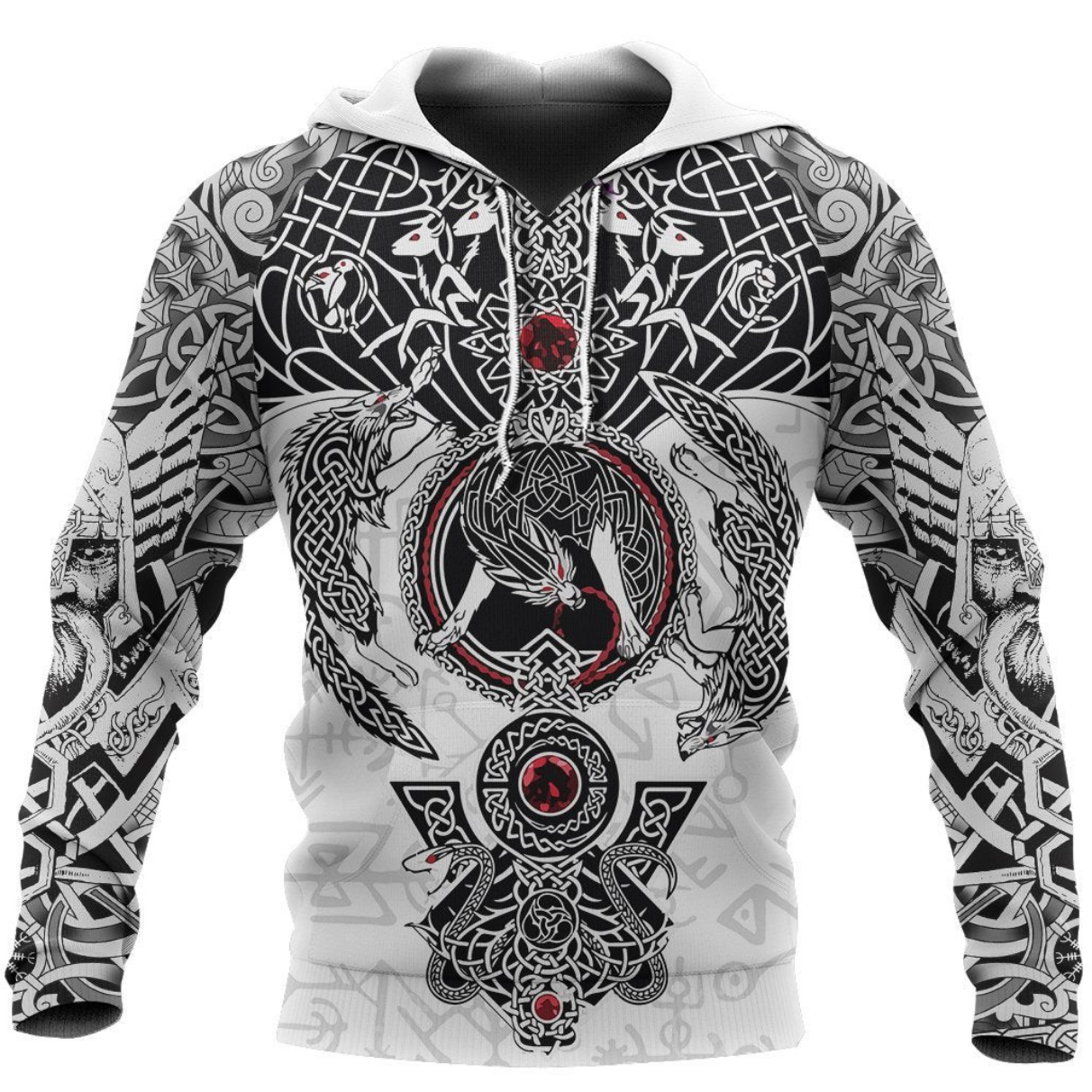 Vikings Wolf Hoodies