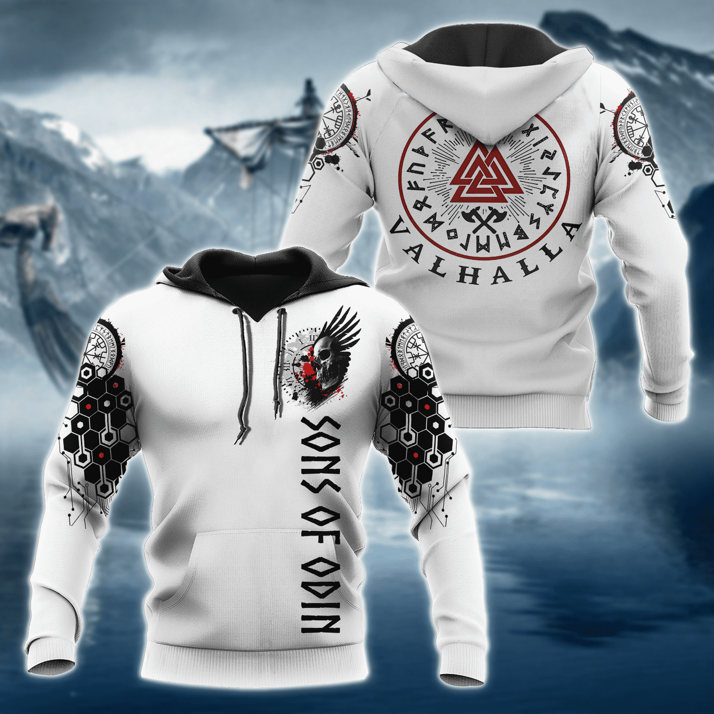 Sons of Odin Viking Hoodie