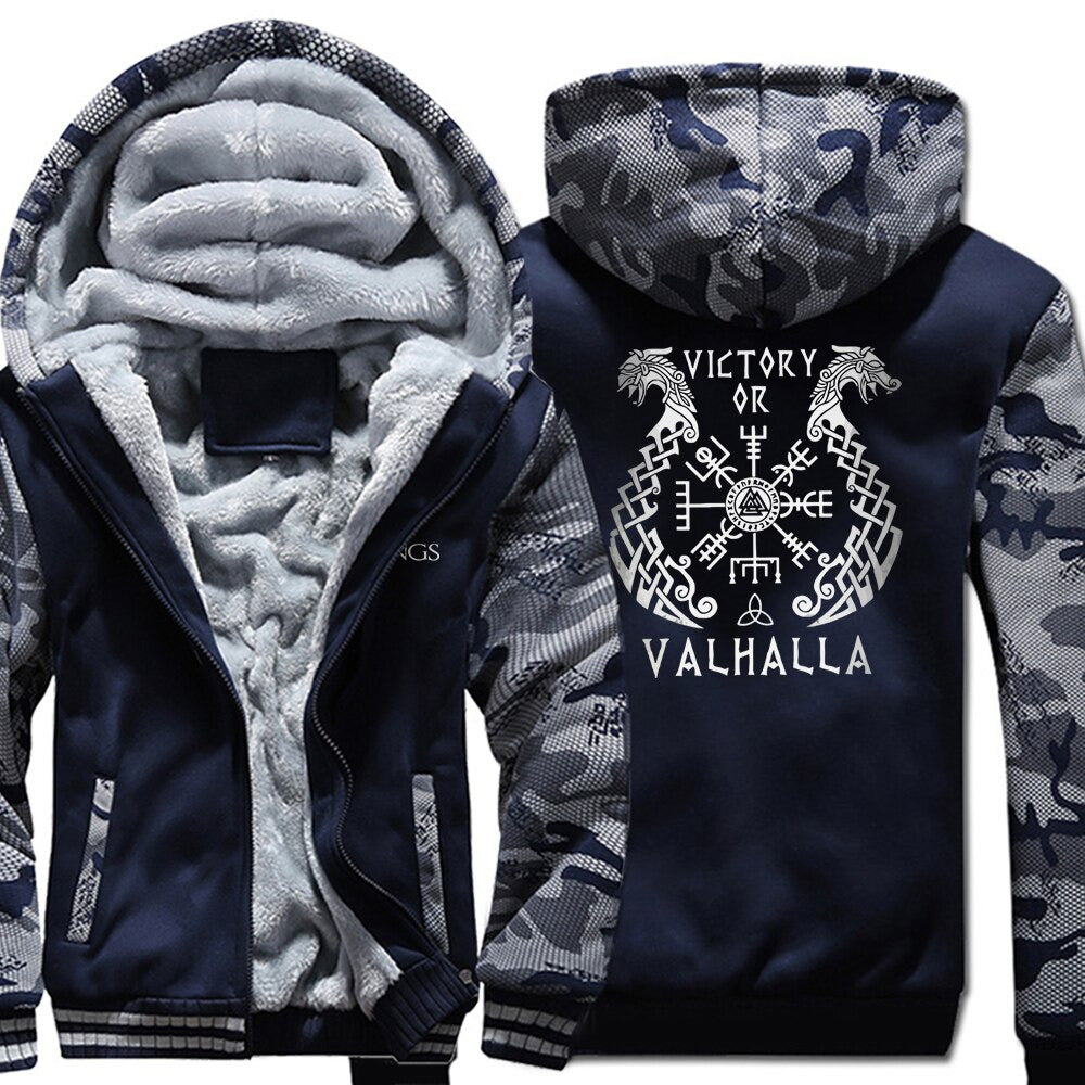 Victory or Valhalla Hoodie Jacket