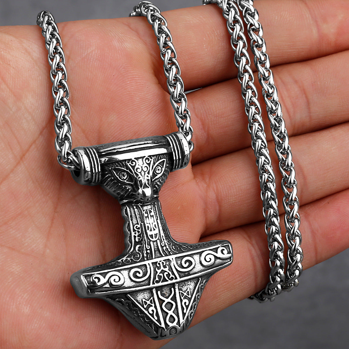 Viking Thor's Hammer Necklace
