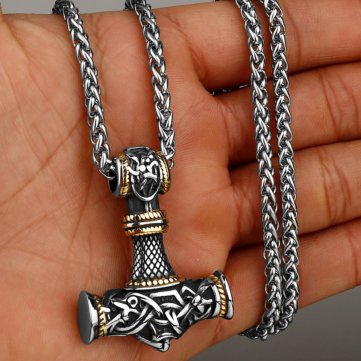 Viking Thor's Hammer Necklace