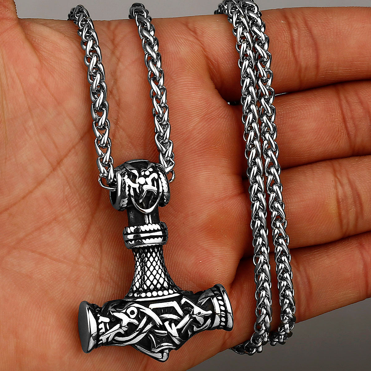 Viking Thor's Hammer Necklace
