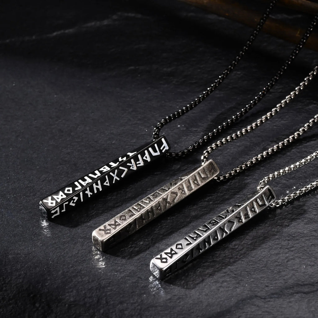 Viking Runes Necklace