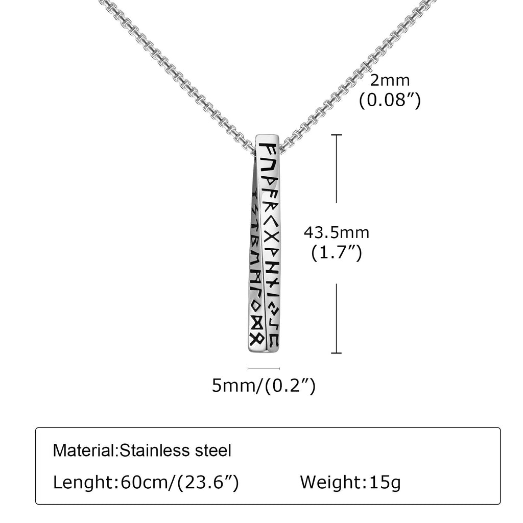 Viking Runes Necklace