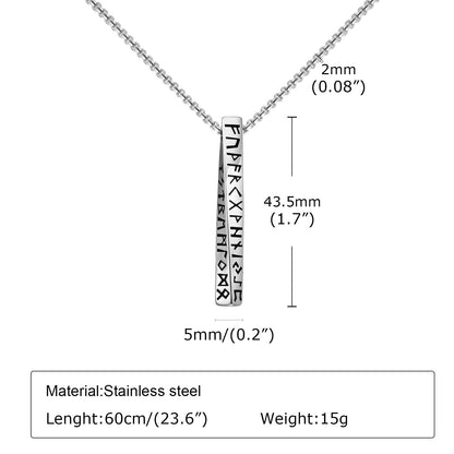 Viking Runes Necklace