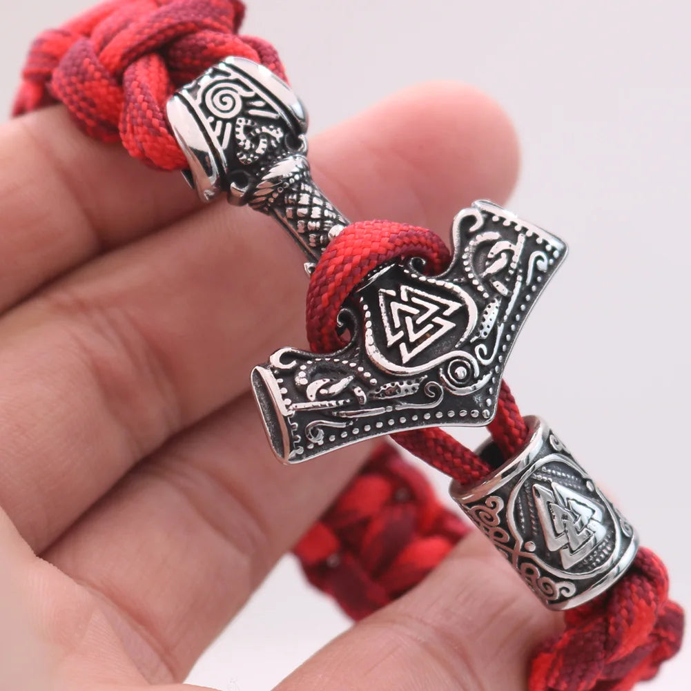 Mjölnir Camouflage Paracord Bracelet