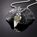 Viking Rune Shield Necklace