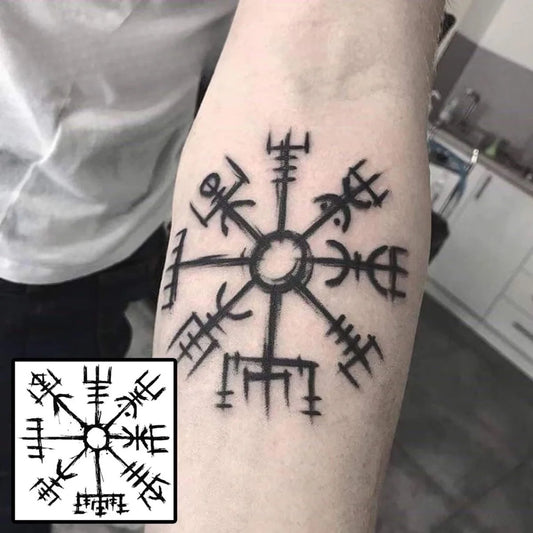 Vegvisir Temporary Tattoo