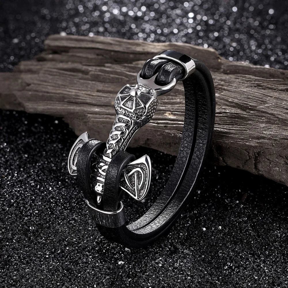 Thor's Hammer Mjölnir Viking Bracelet