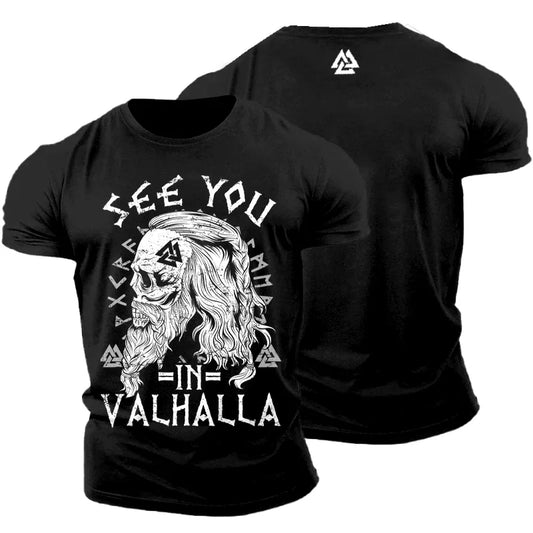 See You In Valhalla Viking T-shirt