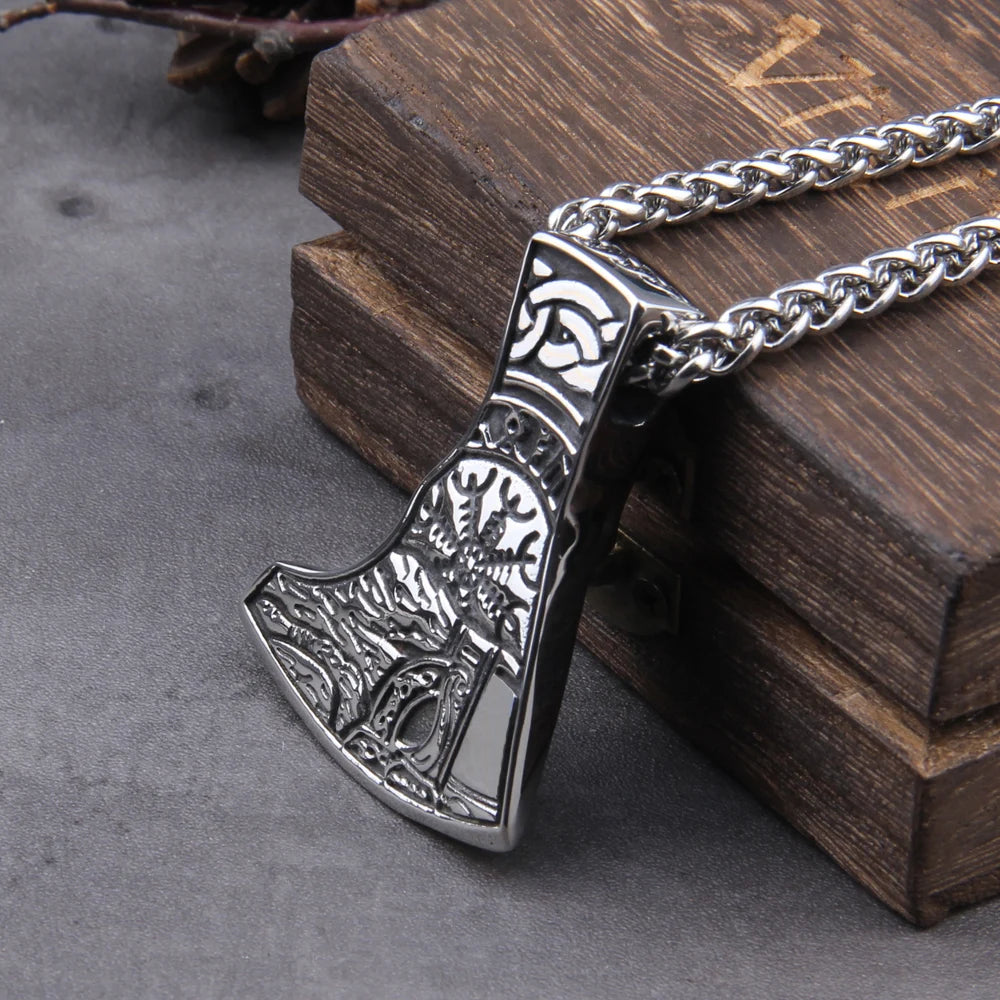 Viking Axe Necklace