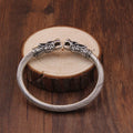 Viking Wolf Head Bracelet