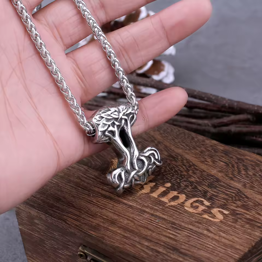 Yggdrasil Viking Pendant Necklace