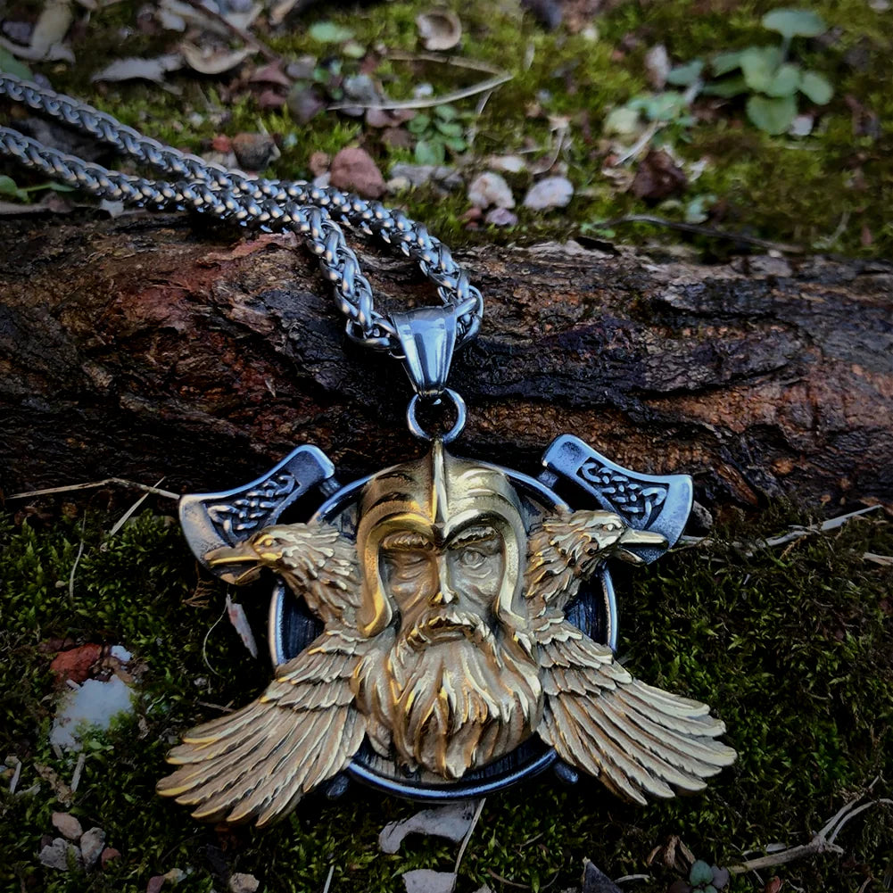 Vikings Odin's Shield Necklace
