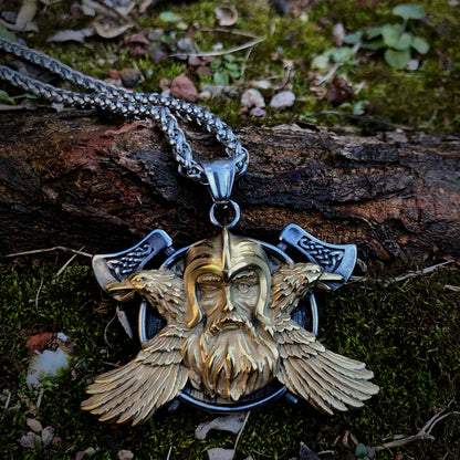 Vikings Odin's Shield Necklace