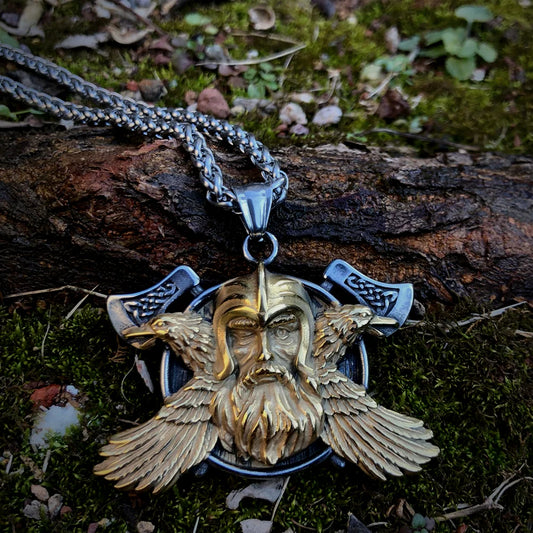 Vikings Odin's Shield Necklace