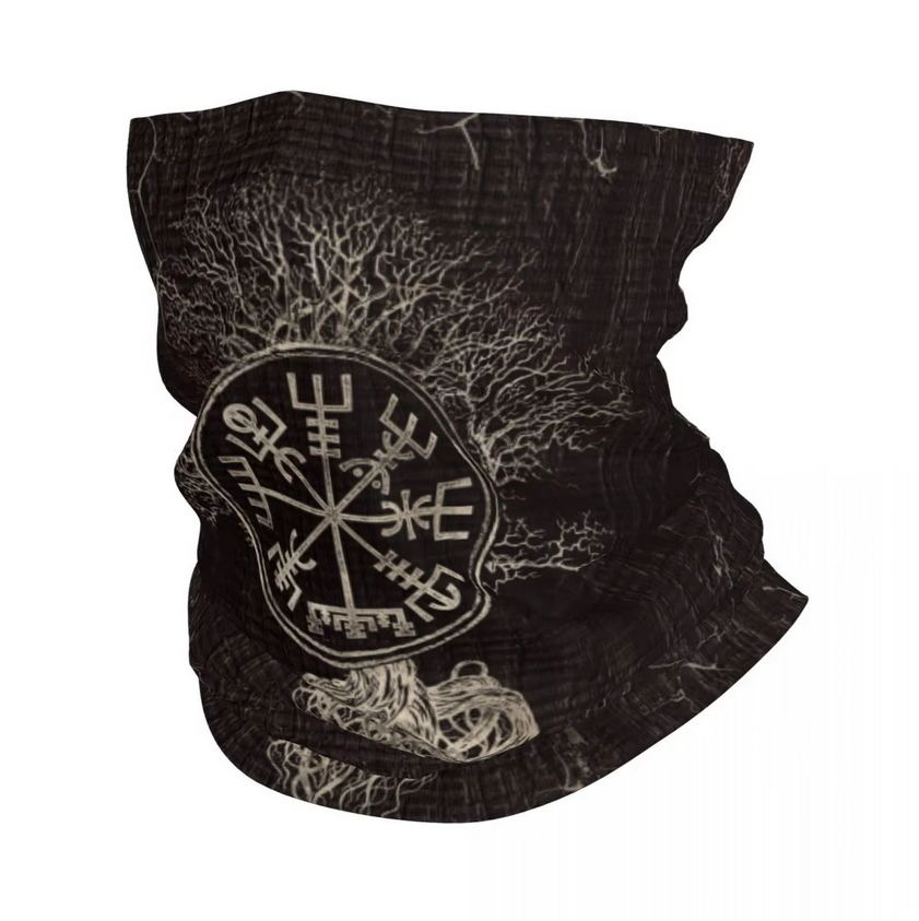 Vegvisir And Tree Of Life Yggdrasil Bandanas