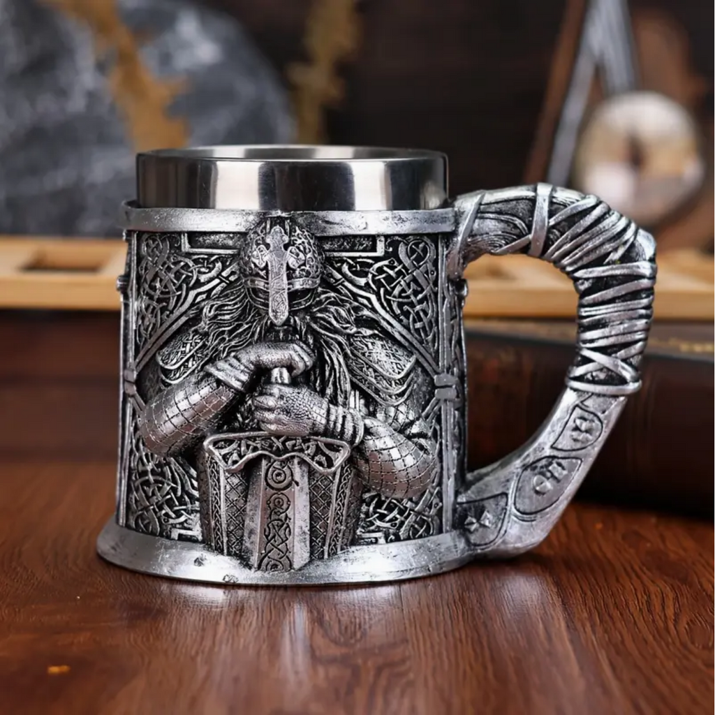 Viking Warrior Beer Mug