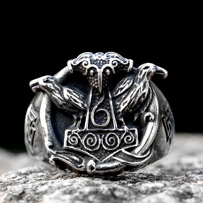 Mjölnir and Raven Ring
