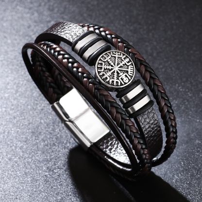 Viking Vegvisir Bracelet