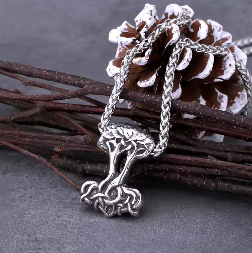 Yggdrasil Viking Pendant Necklace