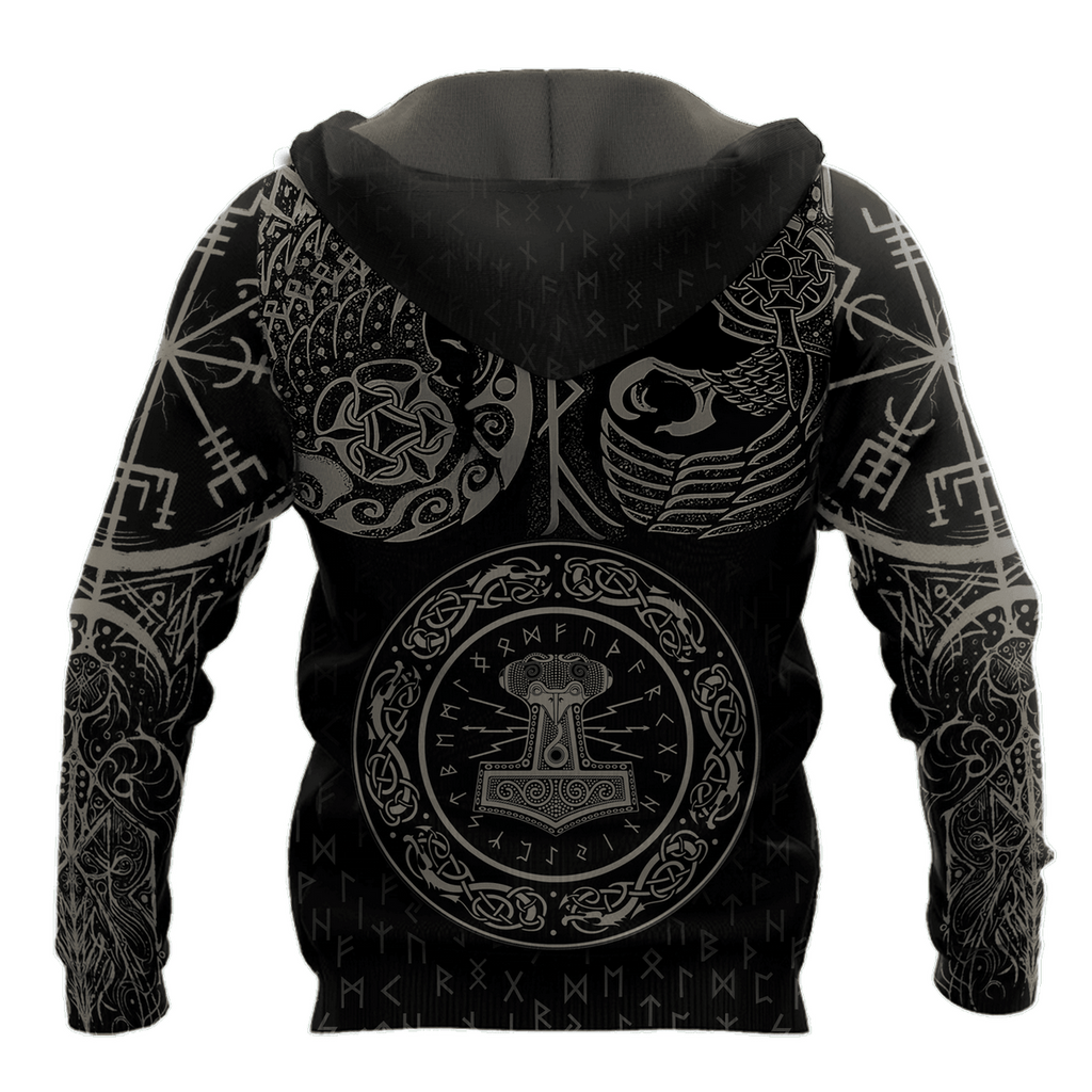 Vikings Thor's Hammer Hoodie
