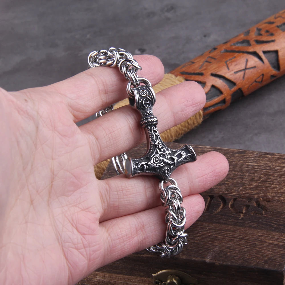 Thor's Hammer Mjölnir Bracelet