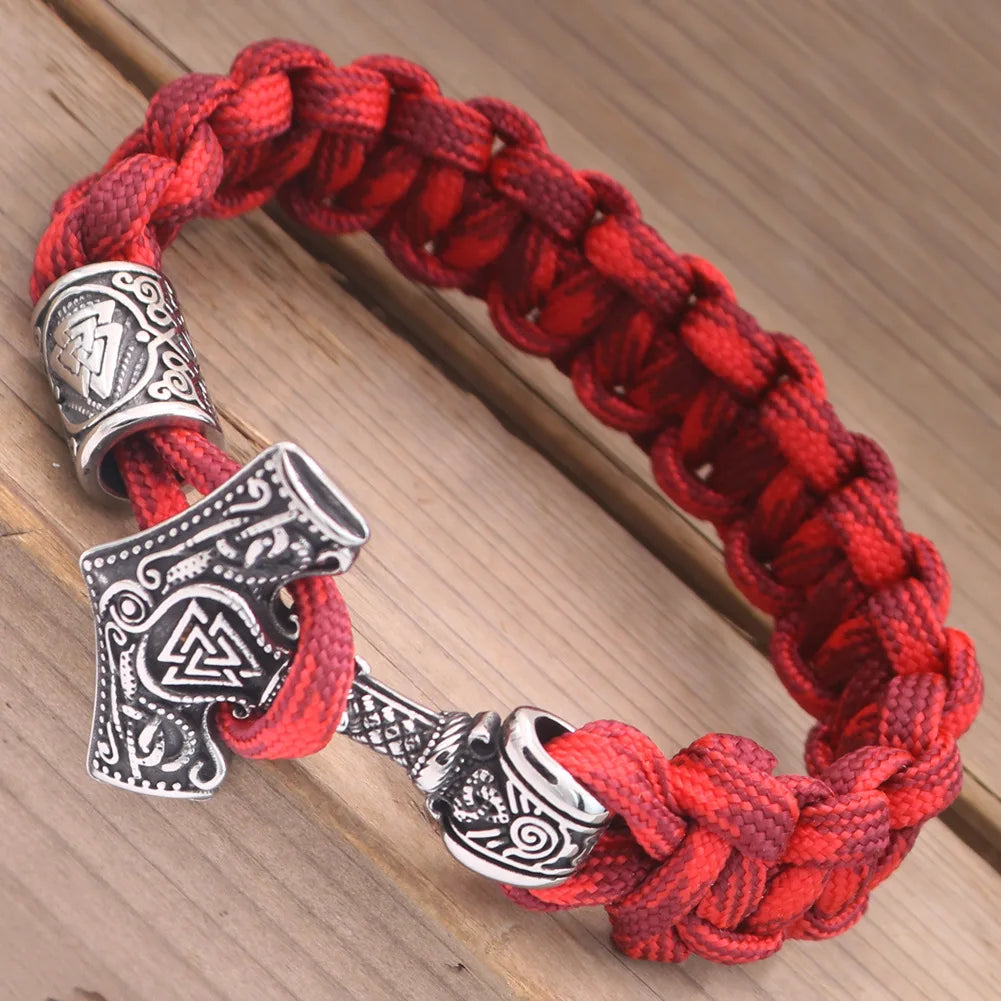 Mjölnir Camouflage Paracord Bracelet
