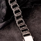 Vikings Bracelet With Runes Beads
