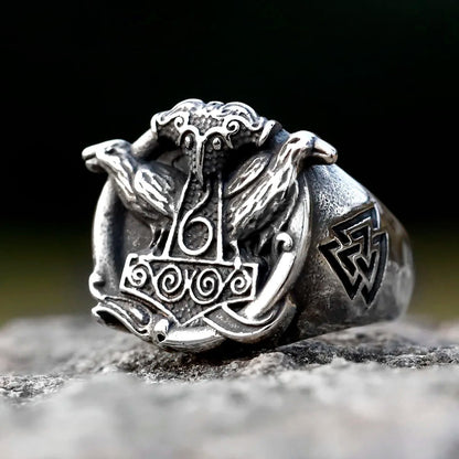 Mjölnir and Raven Ring