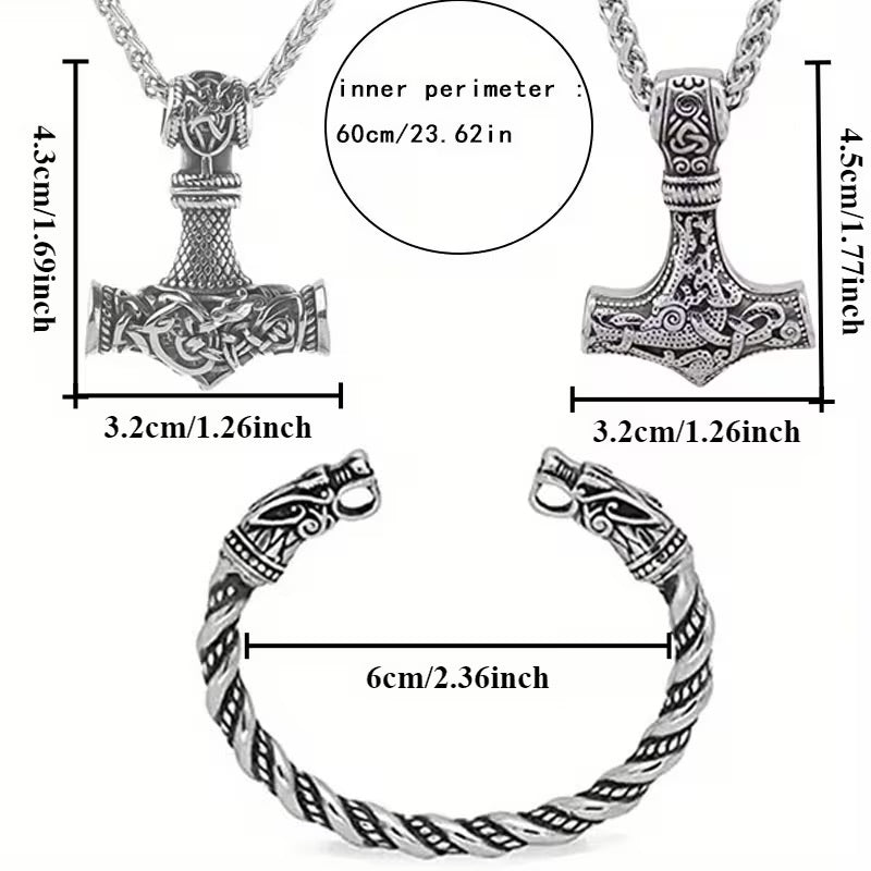 Vikings Jewelry Combo Set