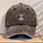 Thor's Hammer With Runes Cap